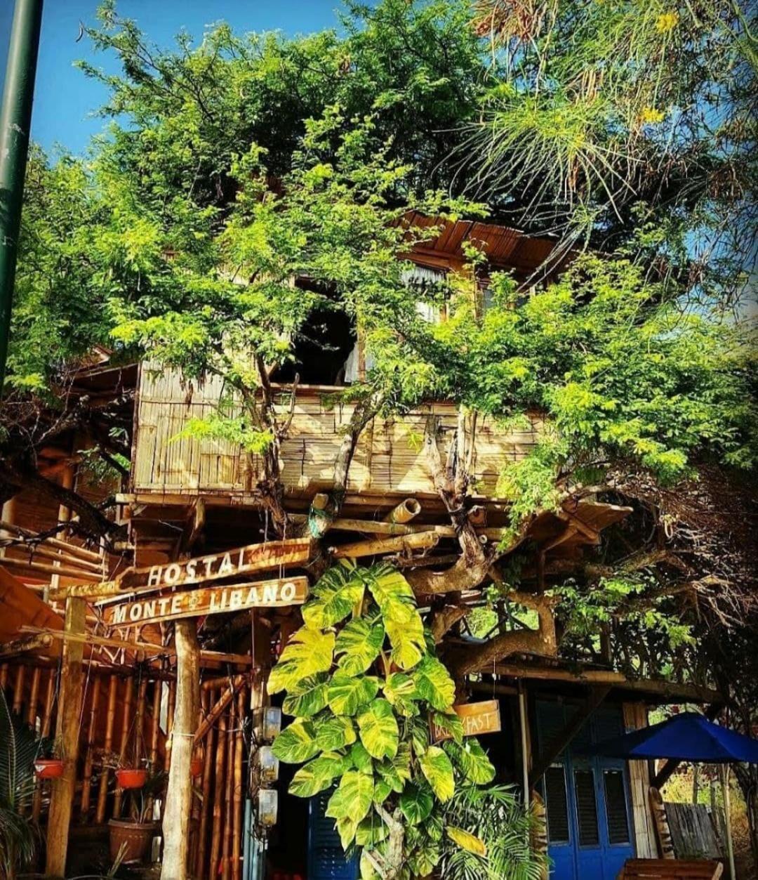 Hostal Monte Libano Puerto Lopez Ngoại thất bức ảnh
