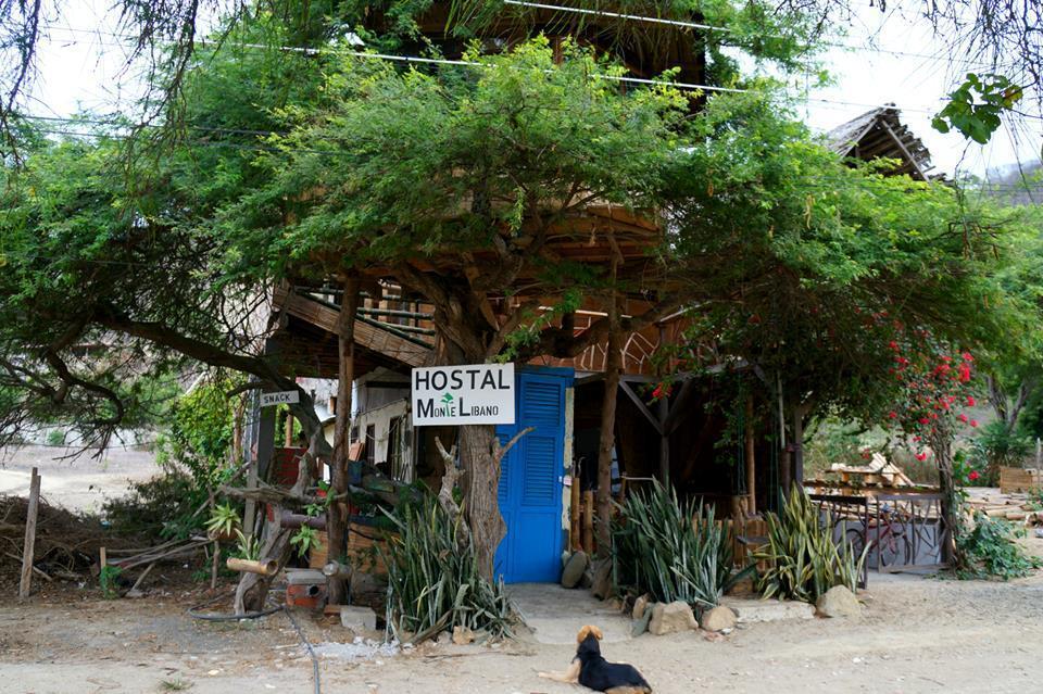 Hostal Monte Libano Puerto Lopez Ngoại thất bức ảnh